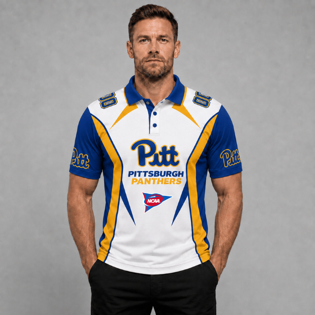 [FAN FAVORITE] NEW CUSTOMIZED NCAA FBS02 PIP PITTSBURGH PANTHERS POLO SHIRT, ZIP POLO SHIRT, HOODIE, ZIP HOODIE, T-SHIRT & SWEATSHIRT
