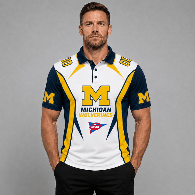 [FAN FAVORITE] NEW CUSTOMIZED NCAA FBS03 MIW MICHIGAN WOLVERINES POLO SHIRT, ZIP POLO SHIRT, HOODIE, ZIP HOODIE, T-SHIRT & SWEATSHIRT