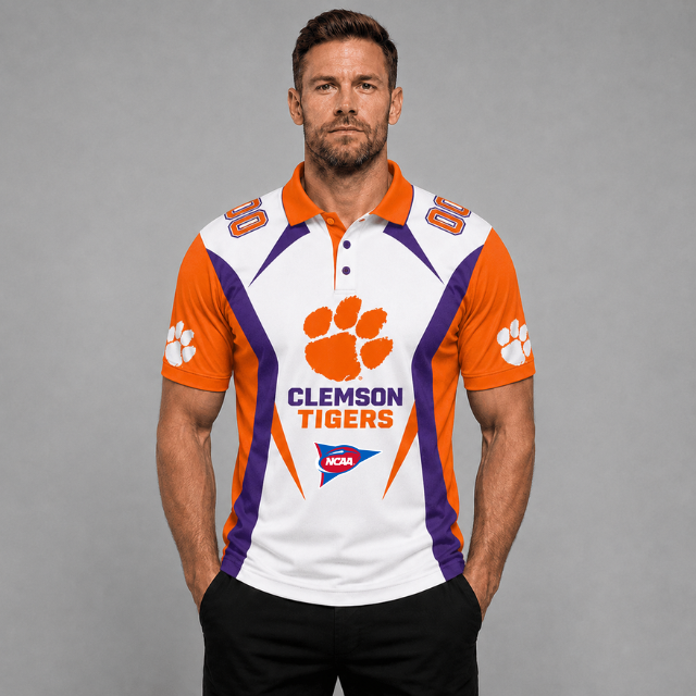 [FAN FAVORITE] NEW CUSTOMIZED NCAA FBS07 CST CLEMSON TIGERS POLO SHIRT, ZIP POLO SHIRT, HOODIE, ZIP HOODIE, T-SHIRT & SWEATSHIRT