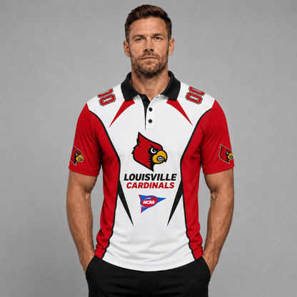 [FAN FAVORITE] NEW CUSTOMIZED NCAA FBS10 ULC LOUISVILLE CARDINALS FBS POLO SHIRT, ZIP POLO SHIRT, HOODIE, ZIP HOODIE, T-SHIRT & SWEATSHIRT