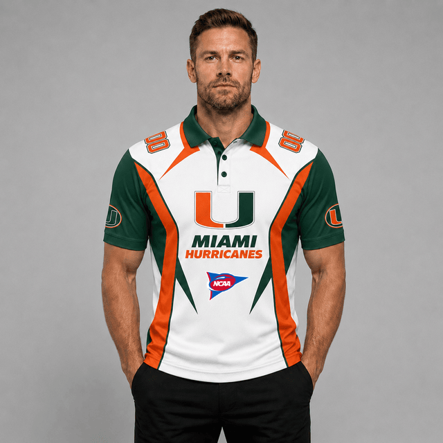 [FAN FAVORITE] NEW CUSTOMIZED NCAA FBS17 MIH MIAMI HURRICANES POLO SHIRT, ZIP POLO SHIRT, HOODIE, ZIP HOODIE, T-SHIRT & SWEATSHIRT