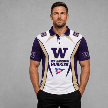 [FAN FAVORITE] NEW CUSTOMIZED NCAA FBS19 WSH WASHINGTON HUSKIES POLO SHIRT, ZIP POLO SHIRT, HOODIE, ZIP HOODIE, T-SHIRT & SWEATSHIRT