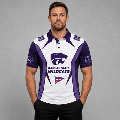 [FAN FAVORITE] NEW CUSTOMIZED NCAA FBS24 KSW KANSAS STATE WILDCATS POLO SHIRT, ZIP POLO SHIRT, HOODIE, ZIP HOODIE, T-SHIRT & SWEATSHIRT