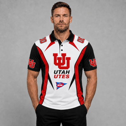 [FAN FAVORITE] NEW CUSTOMIZED NCAA FBS25 UTU UTAH UTES POLO SHIRT, ZIP POLO SHIRT, HOODIE, ZIP HOODIE, T-SHIRT & SWEATSHIRT